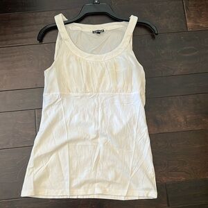 Express cami white tank M EUC